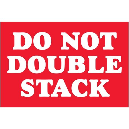 BOX PARTNERS 2 x 3 in. Do Not Double Stack Labels DL1614